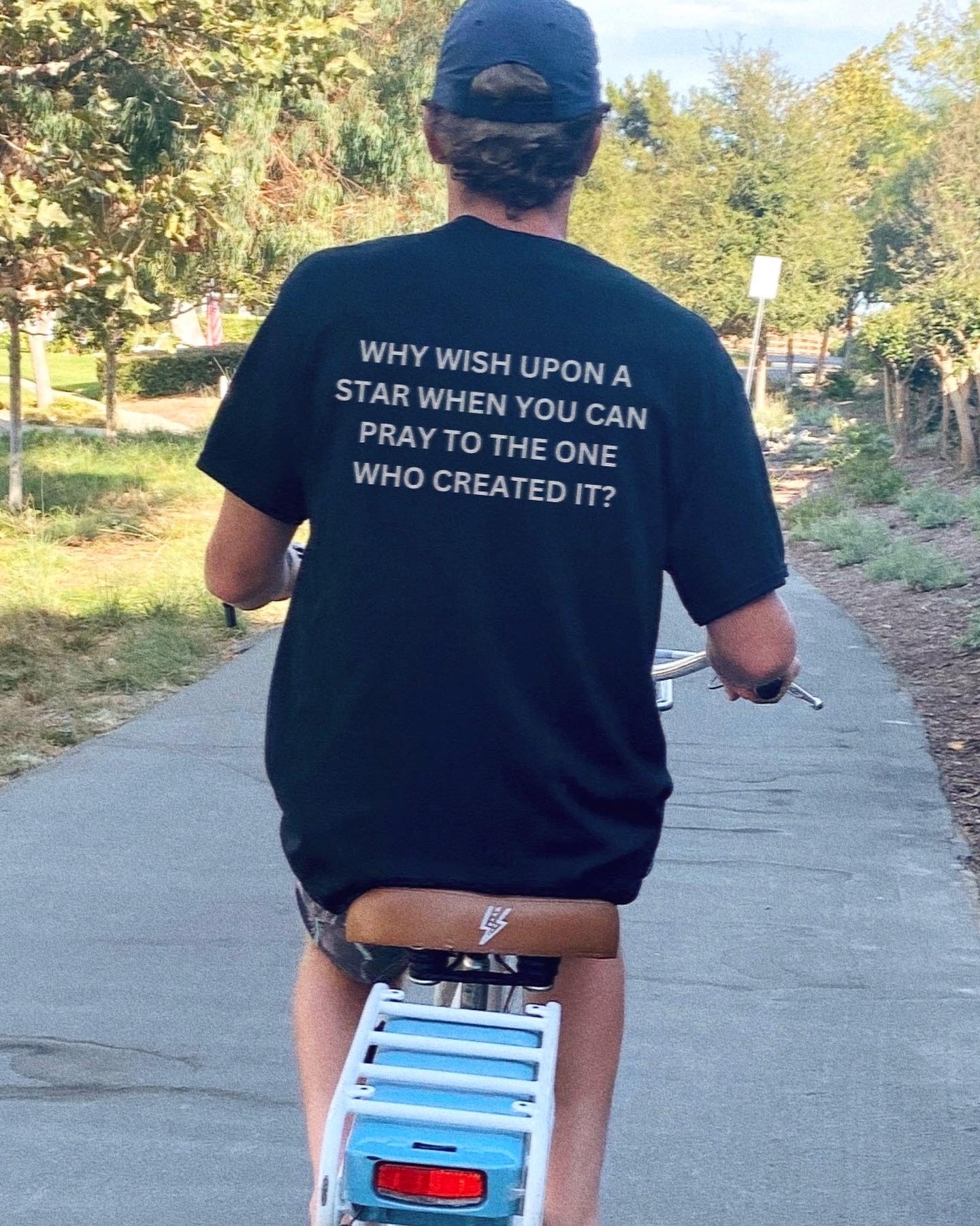 Why Wish Upon A Star When You Can Pray To The One Who Created It | T-Shirt