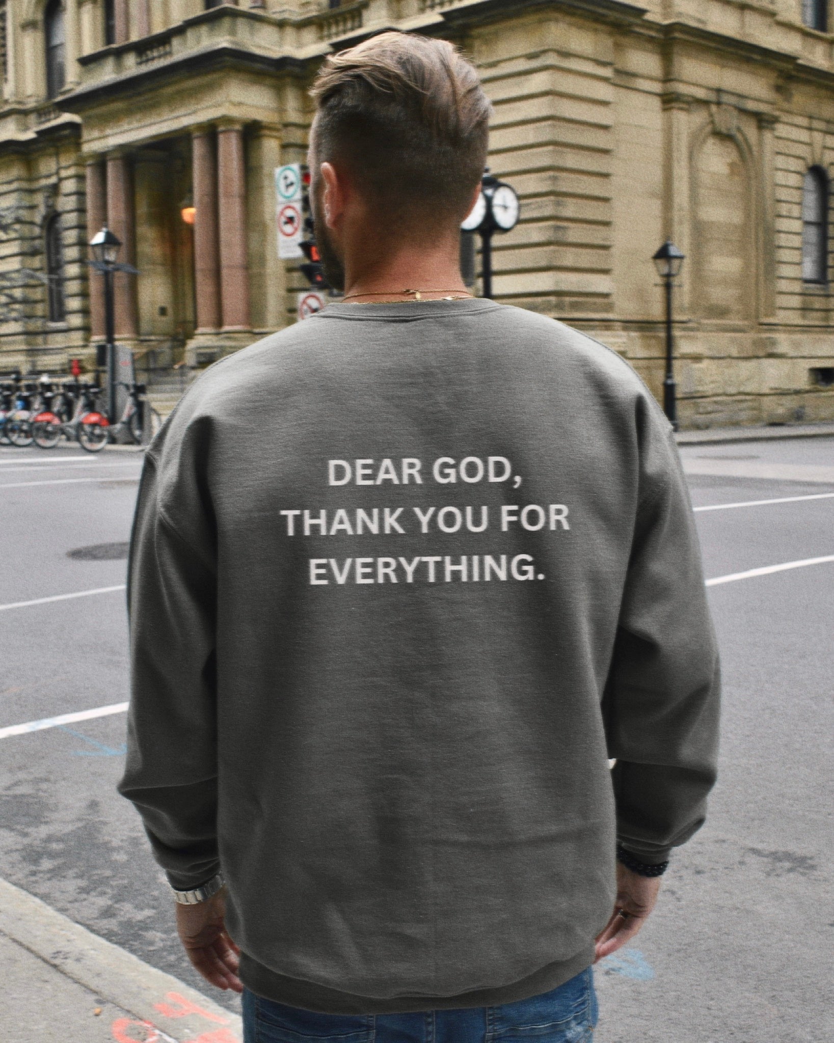Dear God, Thank You For Everything | Crewneck