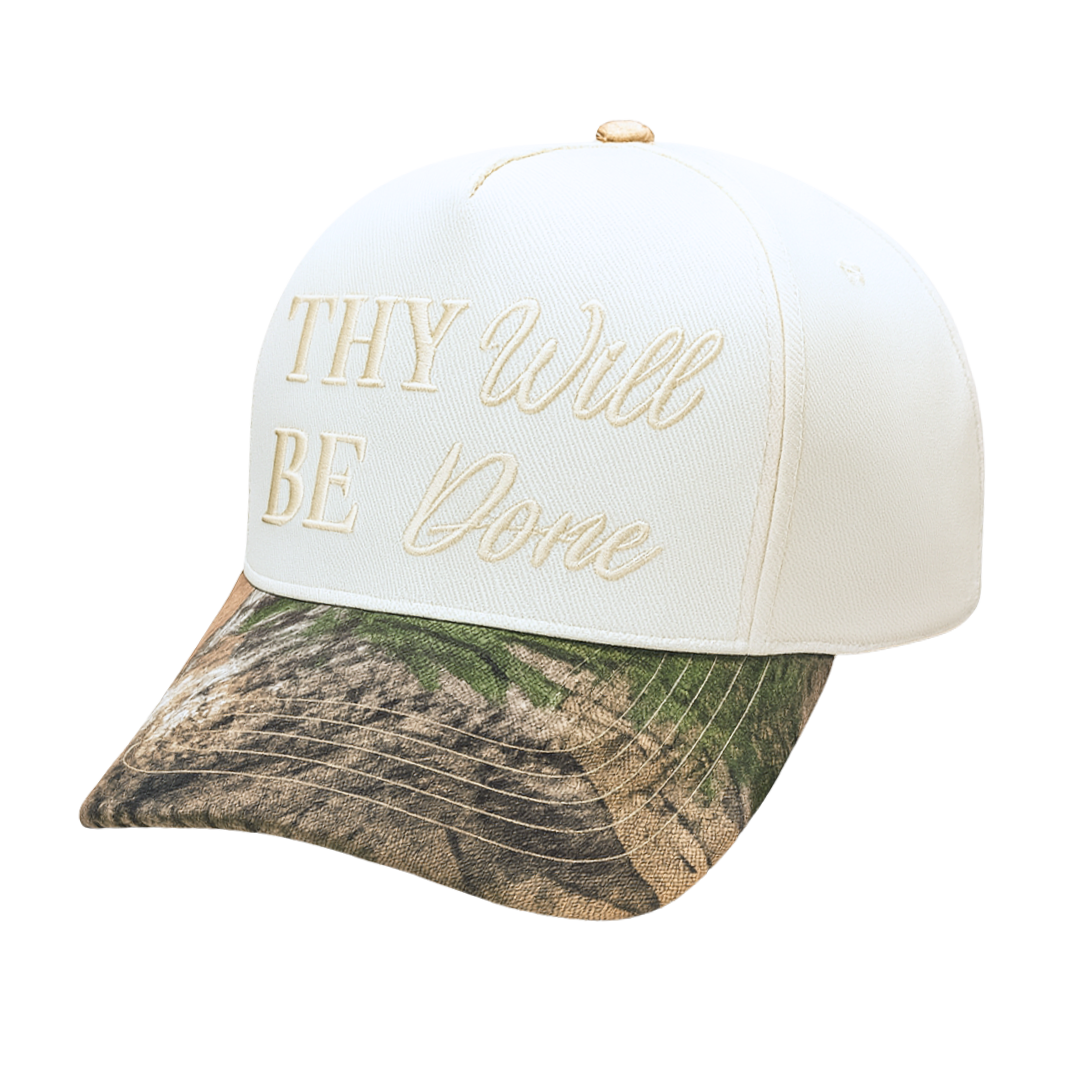 Thy Will Be Done | 5 Panel Embroidered Hat