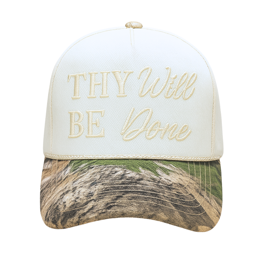 Thy Will Be Done | 5 Panel Embroidered Hat