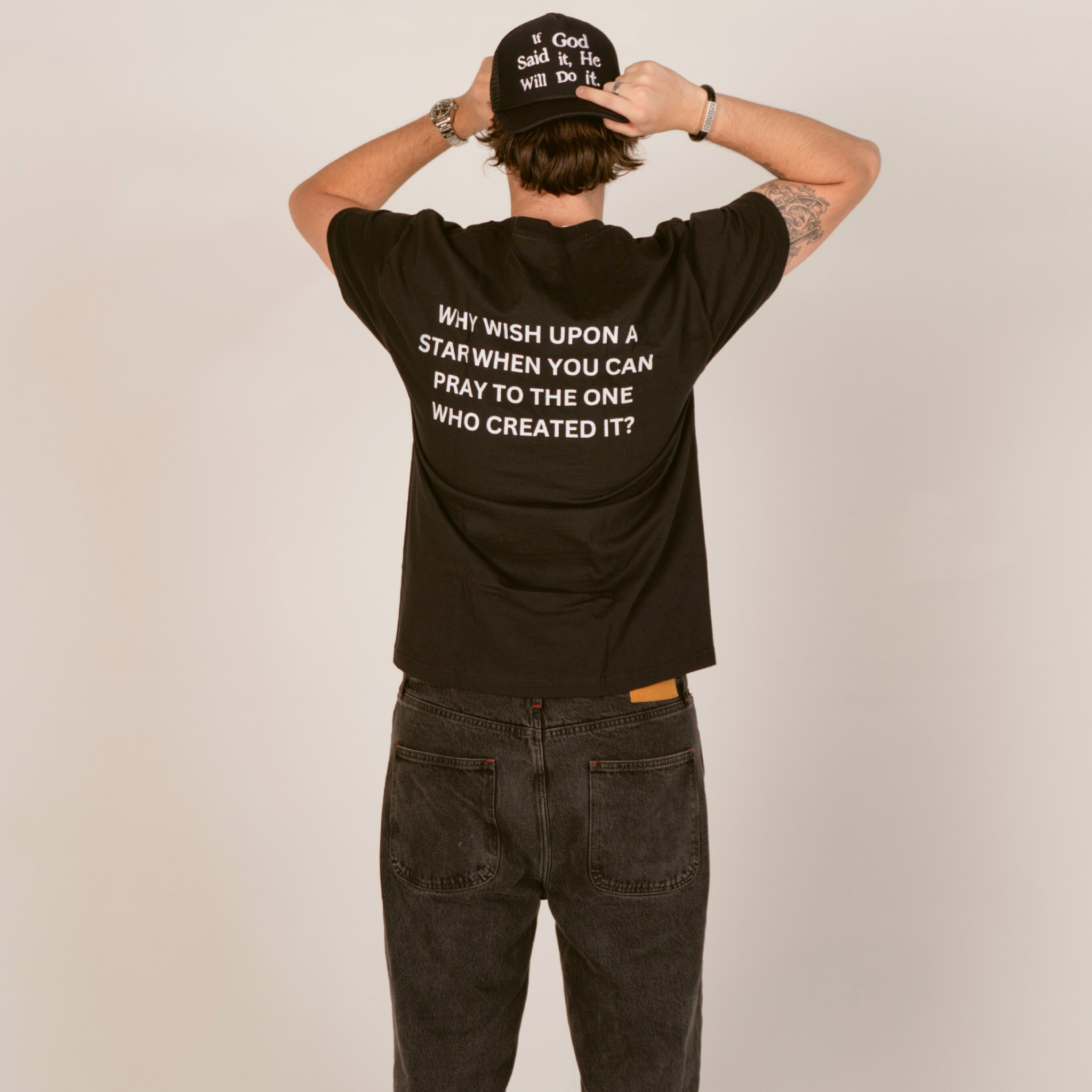 Why Wish Upon A Star When You Can Pray To The One Who Created It | T-Shirt