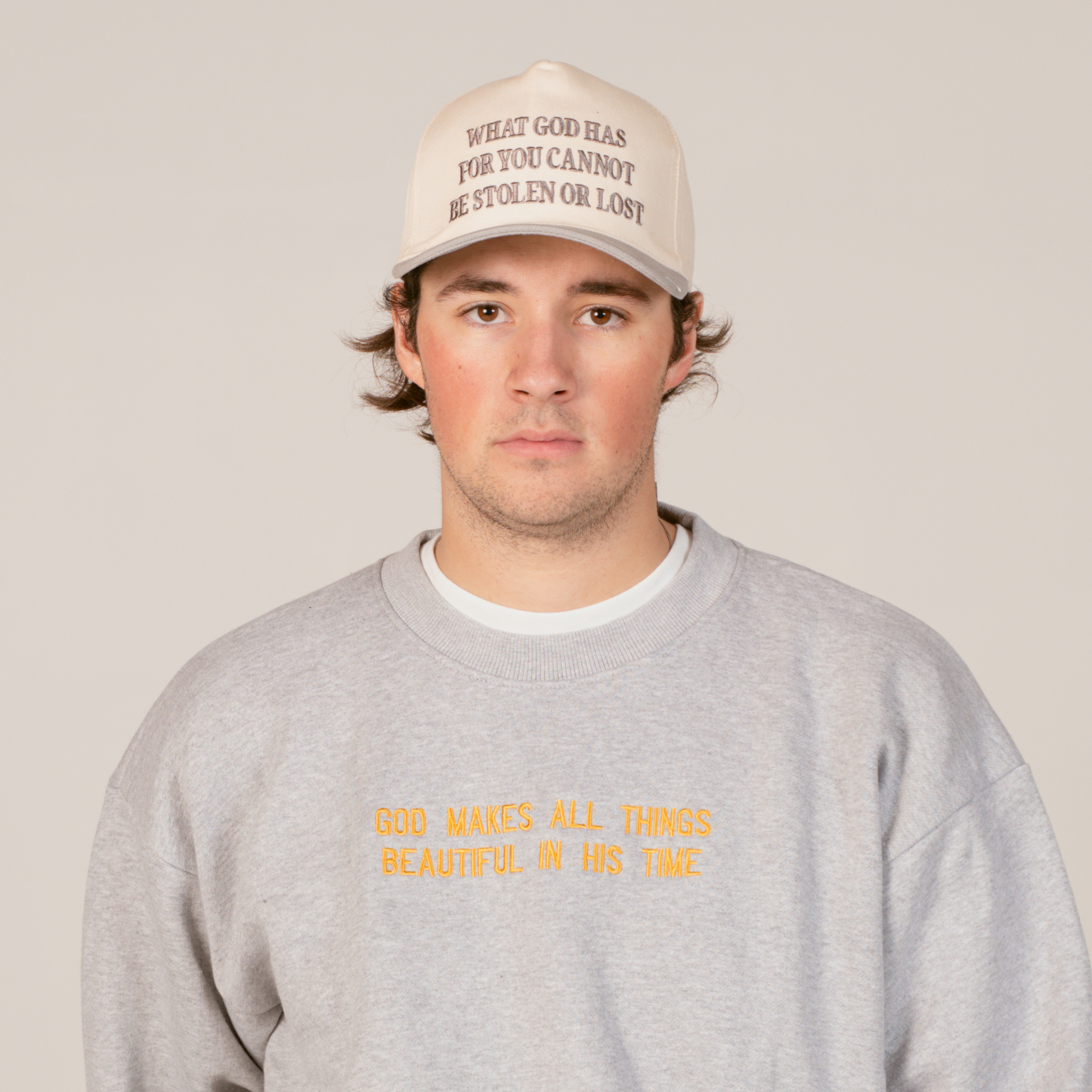 What God Has For You Cannot Be Stolen Or Lost | 5 Panel Embroidered Hat