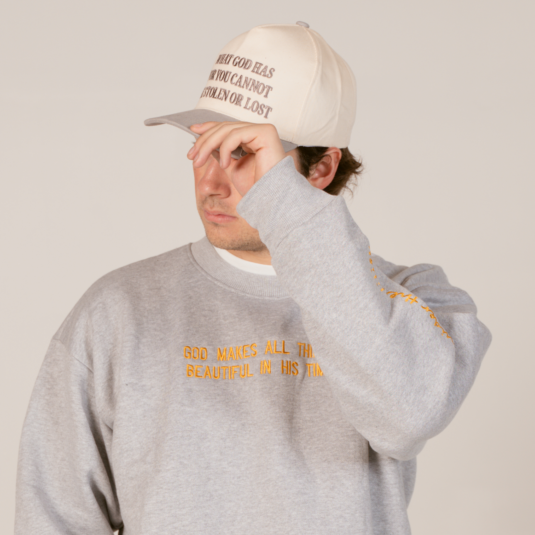 What God Has For You Cannot Be Stolen Or Lost | 5 Panel Embroidered Hat
