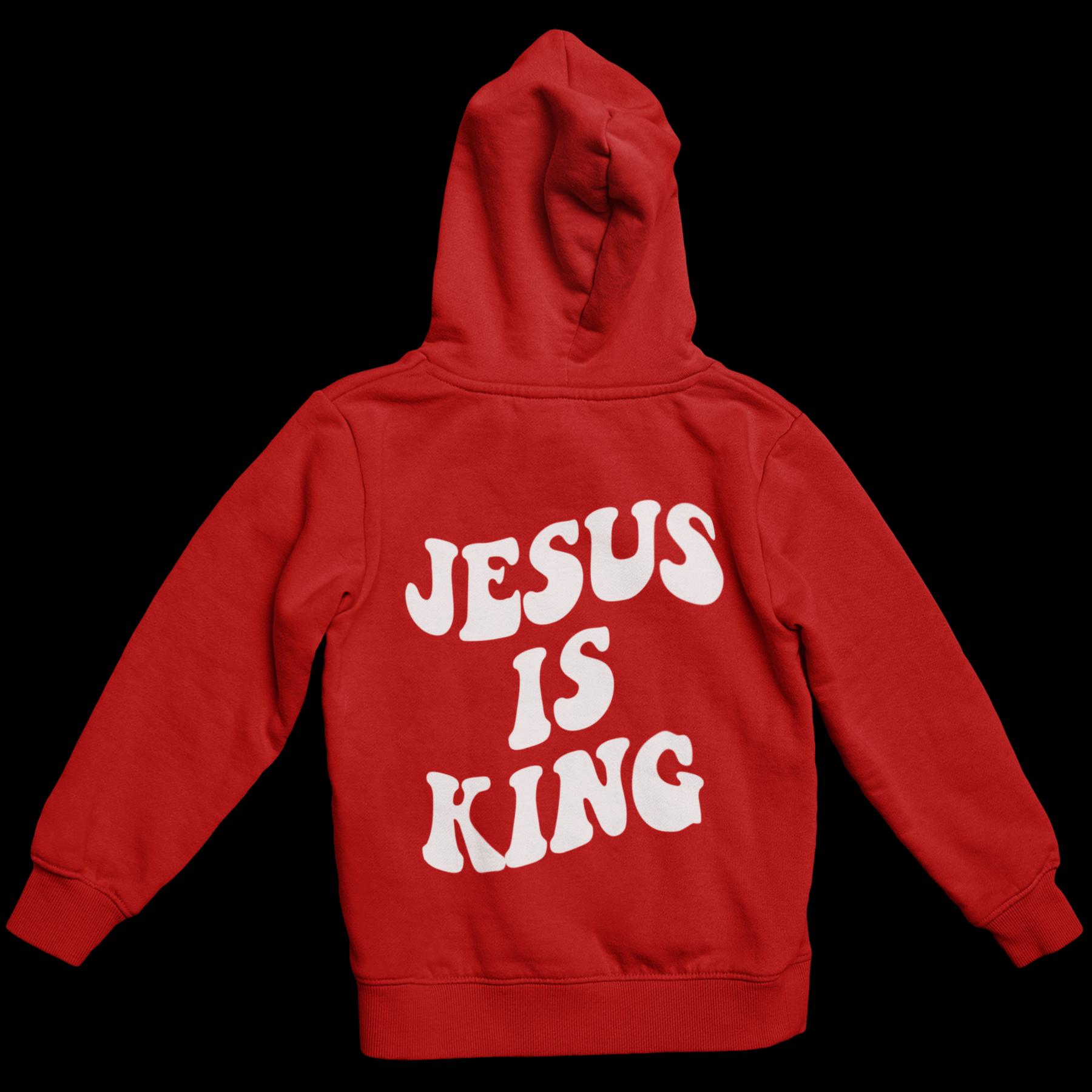 King 2025 hoodie red